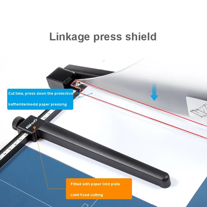 Imagem -03 - Cortador de Papel Manual Guilhotina a4 Aparador de Papel Cortador Especial de Casa e Escritório Máquina de Corte de Papel