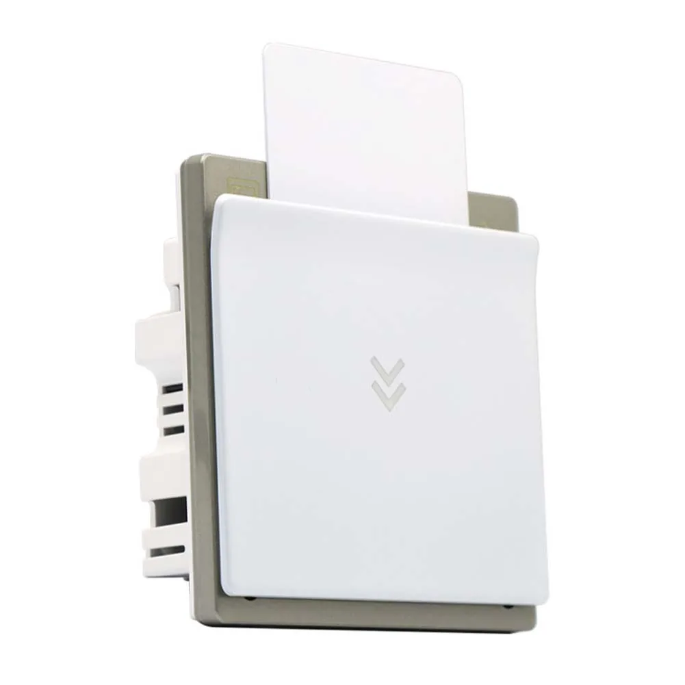 WiFi Key Card Power Switch 40A Delay Shutdown For For Hotel Room Energy Saving Wall Sensor Panel With APP Control And For Multi