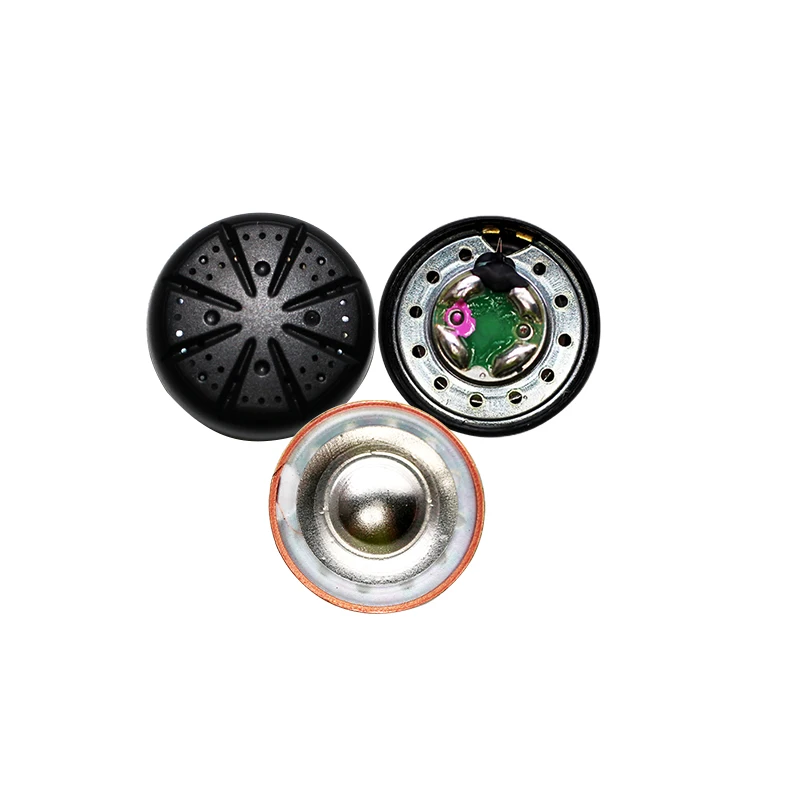 15.4mm Flat Earphones Speaker Unit 32Ohm Titanium film Diaphragm Flat Earbuds Drivers MX500 DIY 2PCS