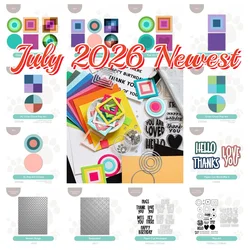 Criss Cross Pop Art Metal Cutting Dies Clear Stamps Hot Foil For DIY Scrapbook Craft Decoration Embossing July 2026 Newest