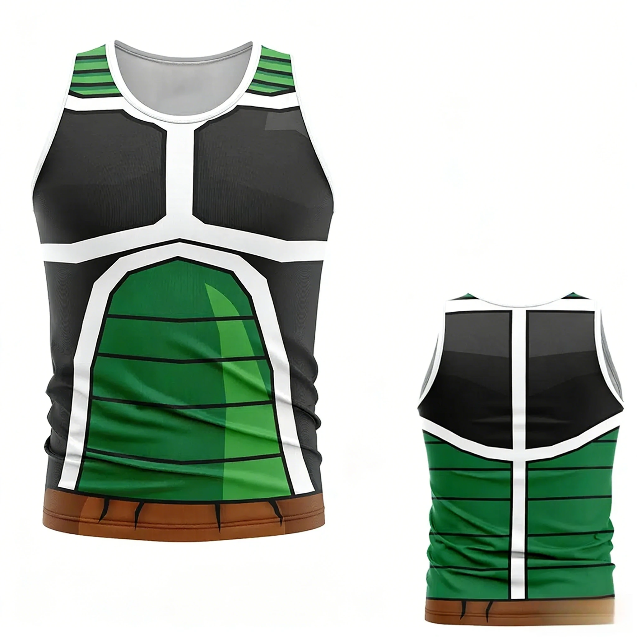 2026 Sommer Dragon Ball Retro Fitness-Weste Herren Übergroße 3D-Bedruckte Weste Familien-Unisex Kinder-Sportshirt