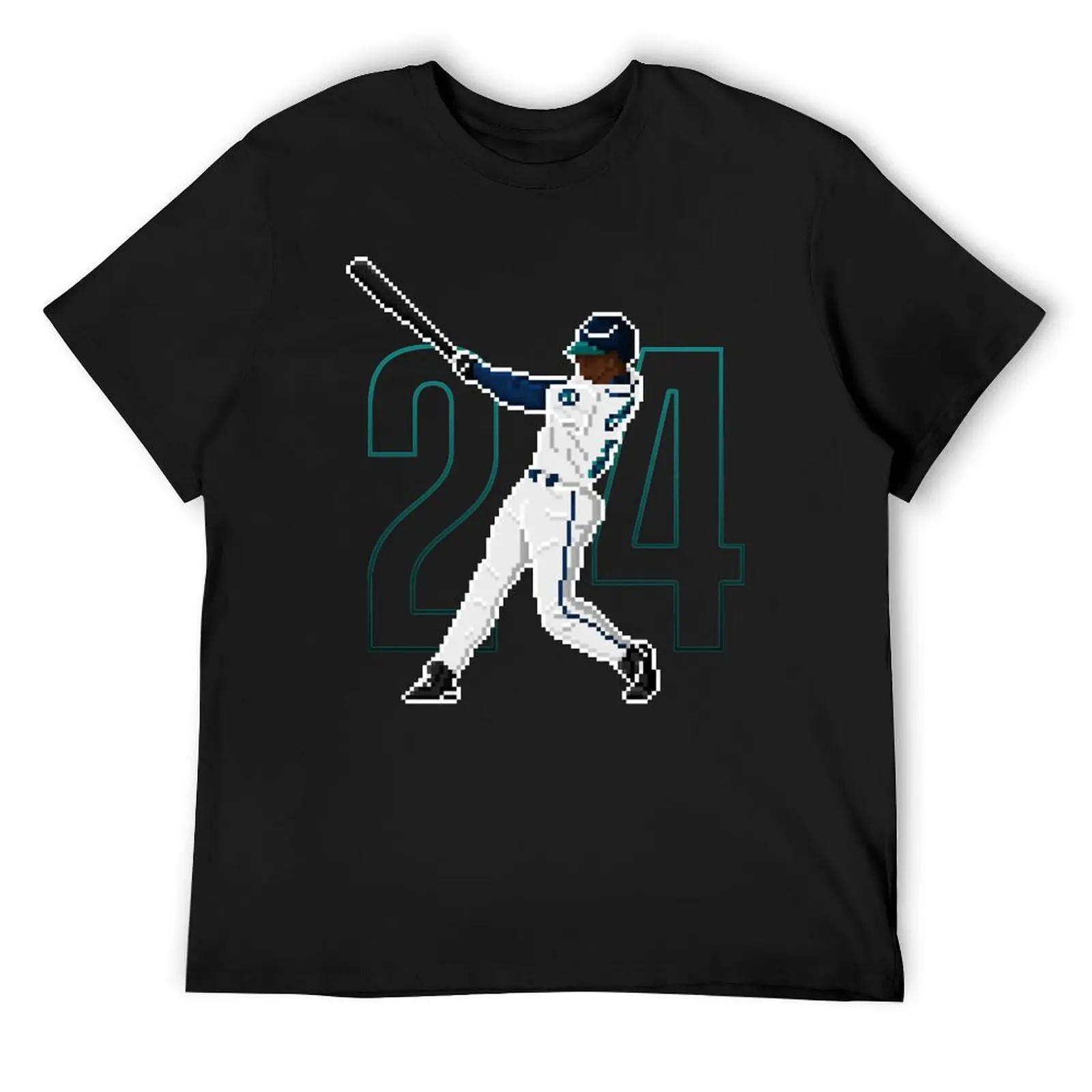

Ken Griffey Jr T-Shirt hippie clothes oversized animal prinfor boys for a boy men t shirts