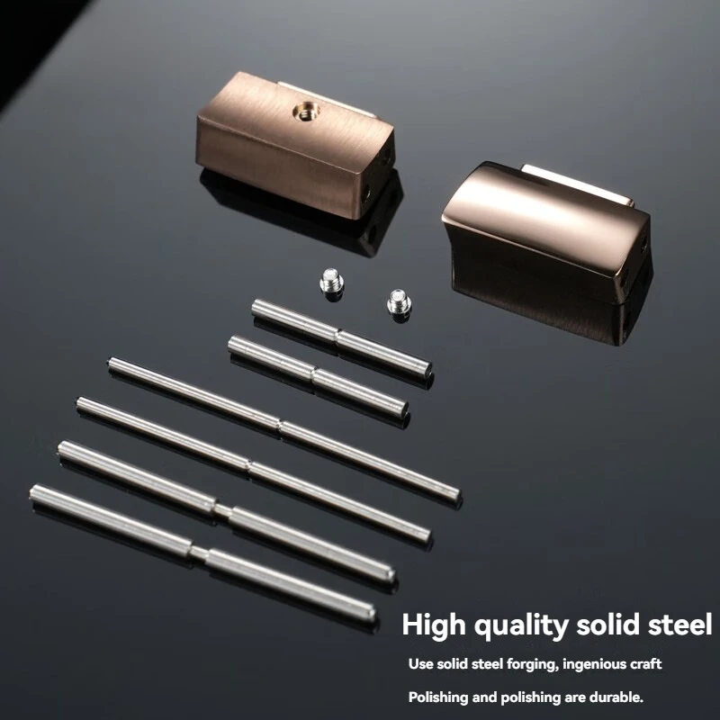 파텍필립 노틸러스 5726/5711/5712 시계용 12.5mm 솔리드 엔드 링크 – 스테인레스 스틸 스트랩 헤드 피스 교체 연결