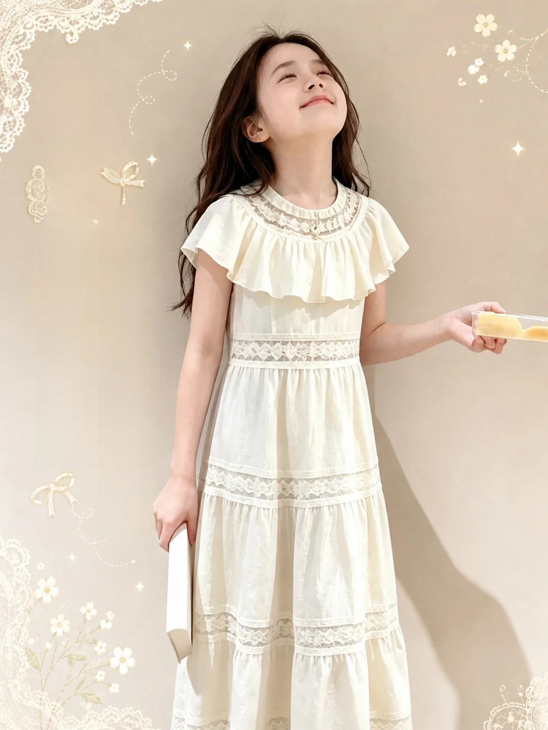 vestido-de-nina-hasta-la-rodilla-estilo-dulce-de-verano-color-beige-suave-falda-infantil-marca-pola-vestido-de-manga-cort