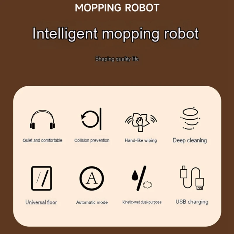 روبوت مسح ذكي ، آلة مسح جافة ورطبة منزلية ، آلة تنظيف محمولة قابلة لإعادة الشحن ، مكنسة كهربائية