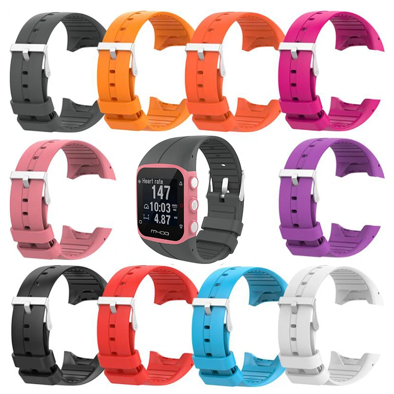 

Silicone Watchband For Polar M400 M430 Smart Watch Band Replacement Bracelet Strap For POLAR