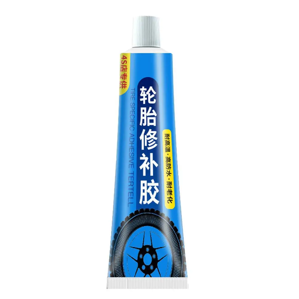 30ml Tire Repair Black Glue Liquid Strong Rubber Wear-resistant Non-corrosive Glue for Motorcycle Tyre Puncture Repair Tools