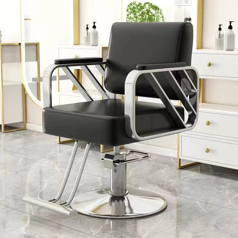 

Salon Hair Salon Chairs Aesthetics Beauty Chair Gamer Lounge Stool Plastic Massage Stylist Sillon De Barberia Shaving Chaises