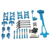 Metal Upgrade Accessories Modification Kits for 144001 144002 144010 124017 124018 124019 RC Car Upgrade Parts ,2