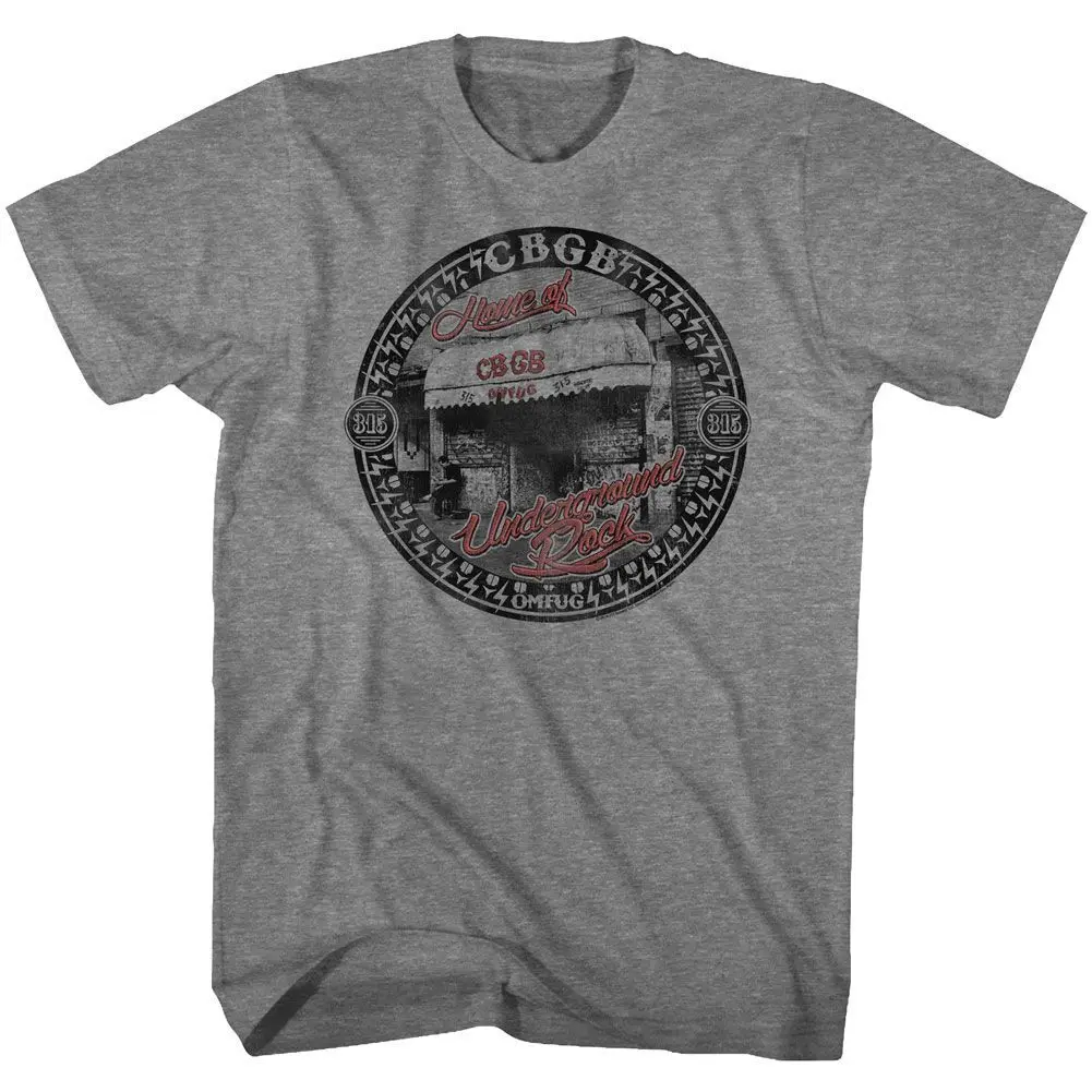 Cbgb Circle Scene Music T Shirt