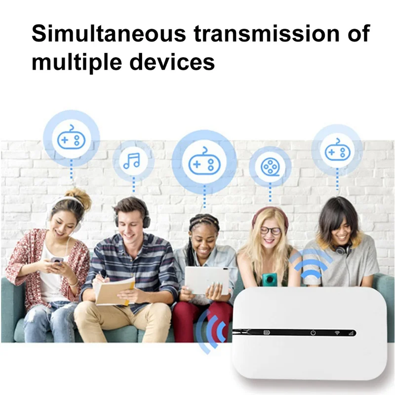 Suitable 4G Pocket Mifi Wifi Router 150Mbps Wifi Modem Car Mobile Wifi Wireless Hotspot With Sim Card Slot Portable Wifi