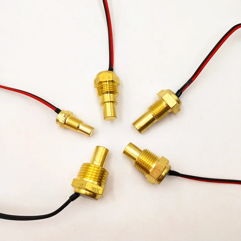 1 digitaler Wasser temperatur sensorst ecker für LKW 12 v24v umgerüsteter Sensorst ecker für Wasser temperatur messer.