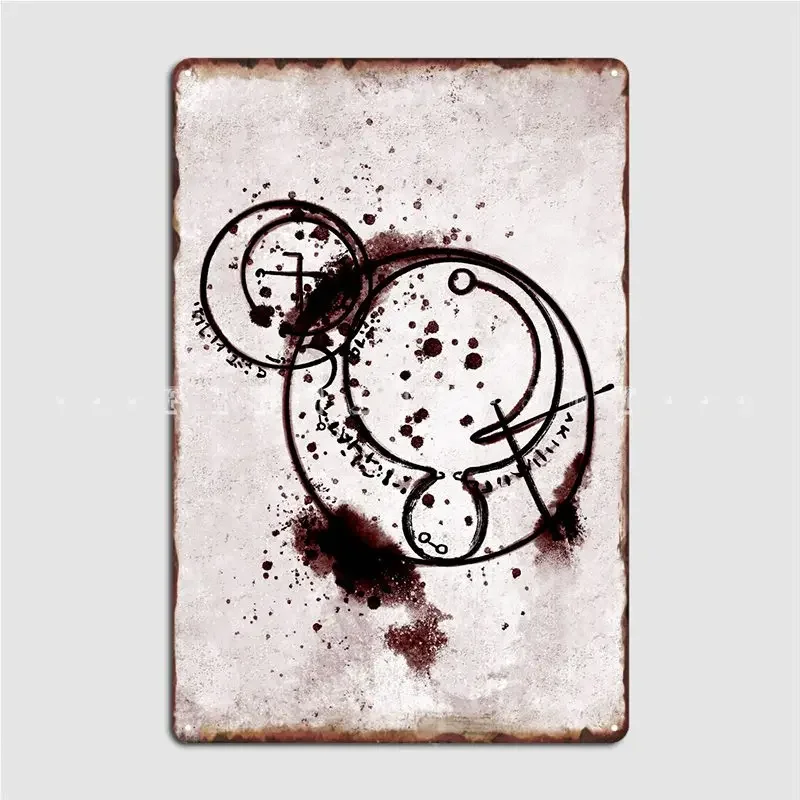 Magic Circles Demons Souls Metal Sign create Wall Mural Wall Plaque Party Tin sign Poster