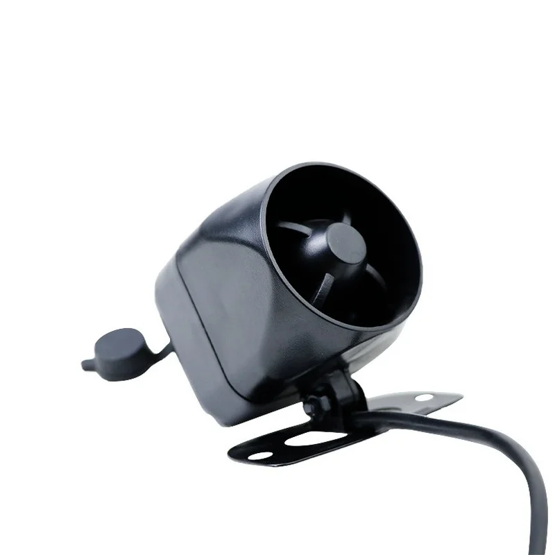 

‌12V 105dB Wired Alarm Siren - 15W High-Volume Horn for Home Security, Anti-Shear Design, 4-Wire Built-in Battery Alarm System‌