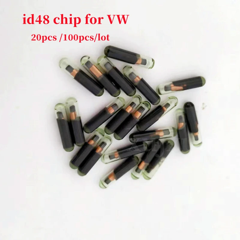 2024 New Chip ID48 ID 48 transponder chip Car Glass Chip TP22 for Seat TP23 for VW /Skoda ID48 Unlock Car Key Chip 20-100pcs/lot