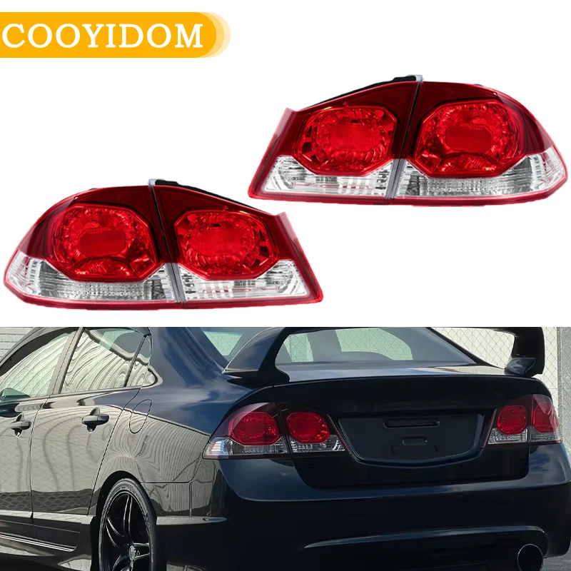 

Car Tail Light Assembly For Honda Civic FD 2009 2010 2011 Rear Bumper Brake Light Stop Reverse Lamp Taillight Taillamp