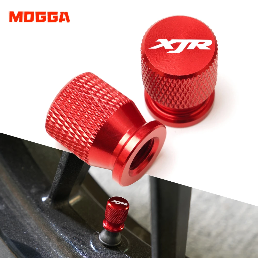 Logo For Yamaha Xjr1300 Xjr1200 Xjr 1200 1300 Universal CNC Tire Valve Air Port Stem Caps Airtight Cover Motorcycle Accessories