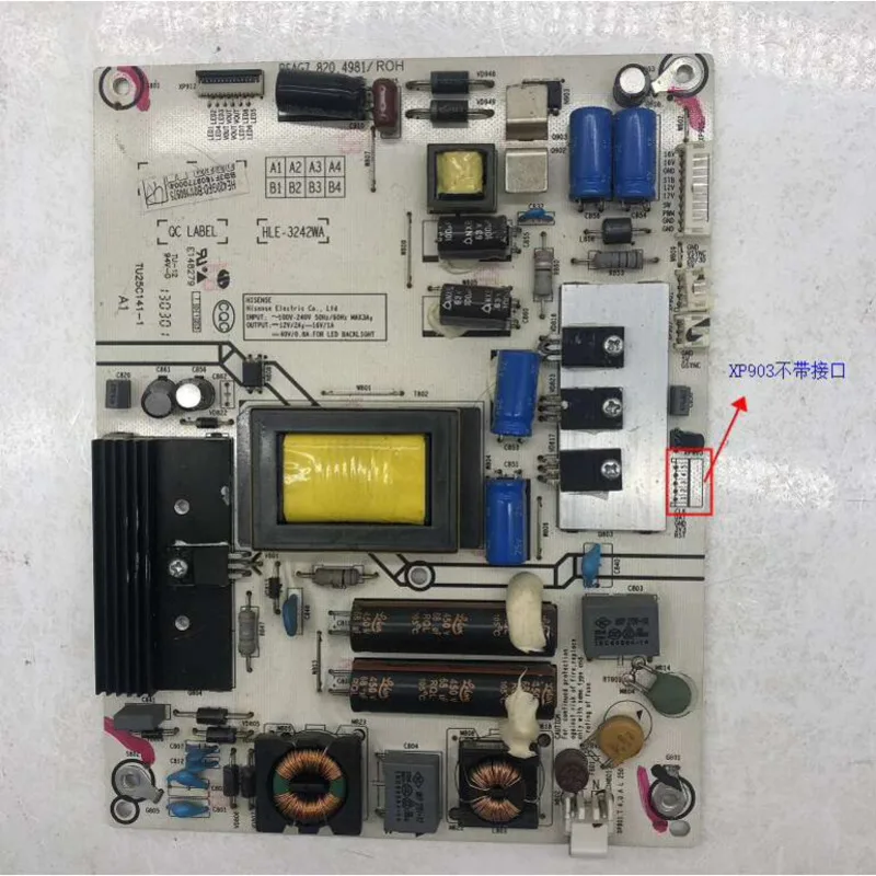 

Плата питания для Hisense LED42EC330J3D LED42K330X3D RSAG7.820.4981/ROH 1