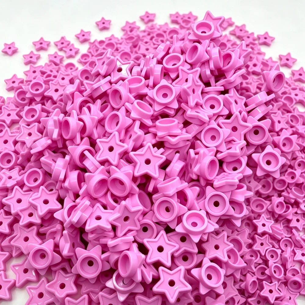 Beads Squeeze Toy Star Brick Particles 100g Crunchy Star Shape Squeeze Ball Fillers Pinch Slime Fillers Stuffing Building Blocks