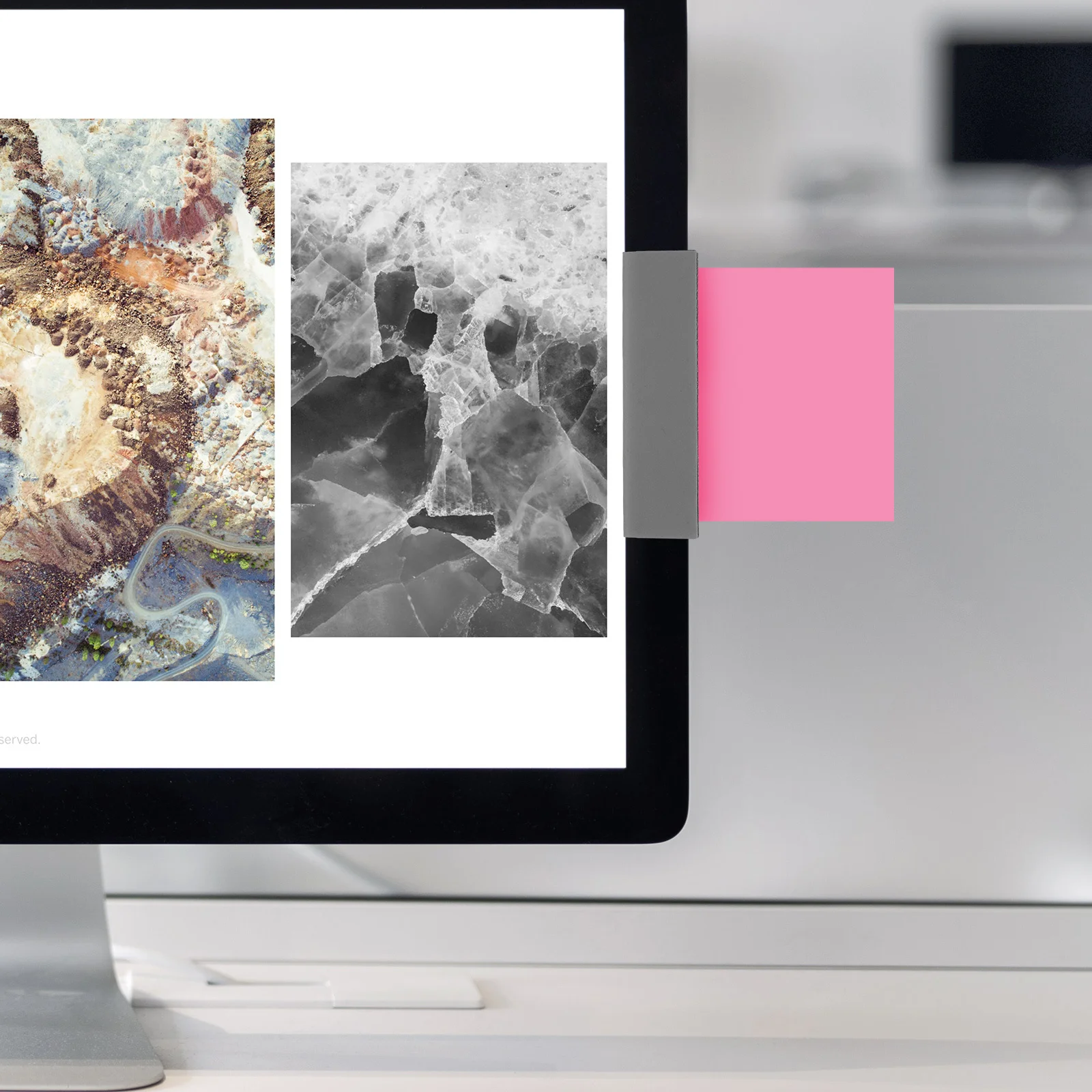 5 قطعة حامل مستندات مغناطيسي مقاطع ملف لاصق المشابك لمراقبة مذكرة عرض الصور أداة تنظيم المكتب #2