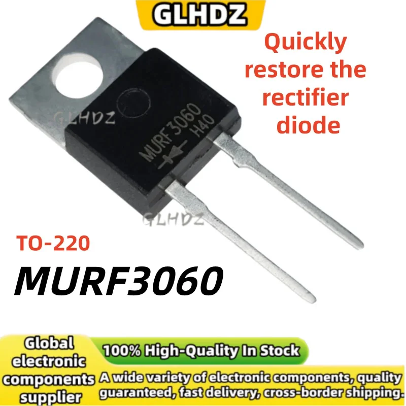 10UNITS-30UNITS MURF3060 TO-220-2 Quickly restore the rectifier diode brand new in stock