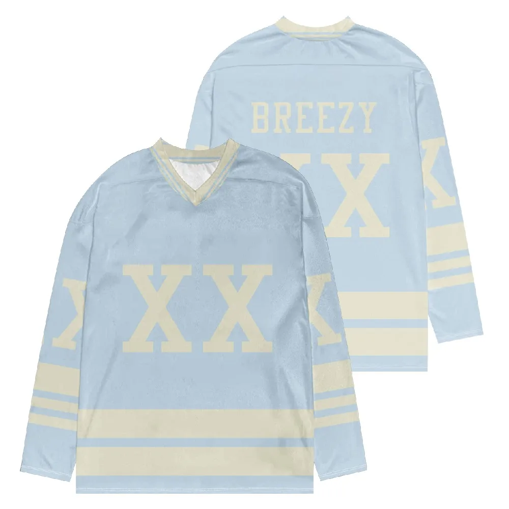 كريس براون بريزي باول XX جولة ميرش 2025 هوديس للنساء/الرجال بلوزات تأثيري النساء الرجال الشارع الشهير الموضة #2