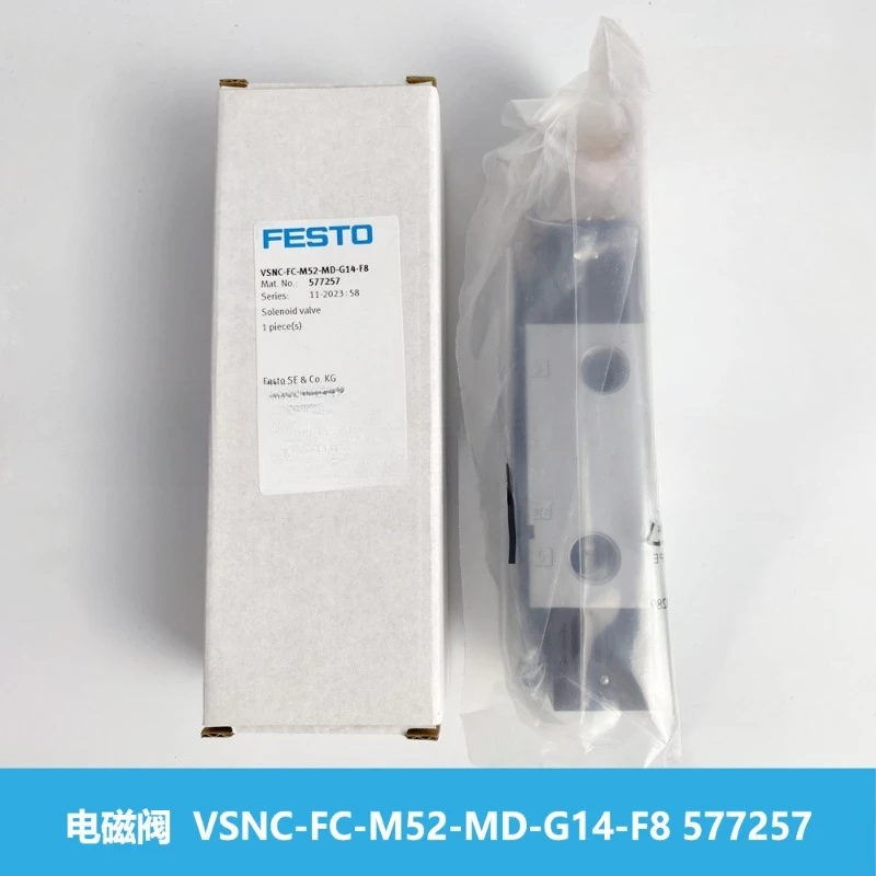 

Parts for Festo FESTO solenoid valve VSNC-FC-M52-MD-G14-F8 577257
