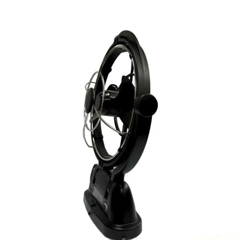 Portable Rotating Vehicle Fan With Remote 3 Speed Setting And 4 Timers Option