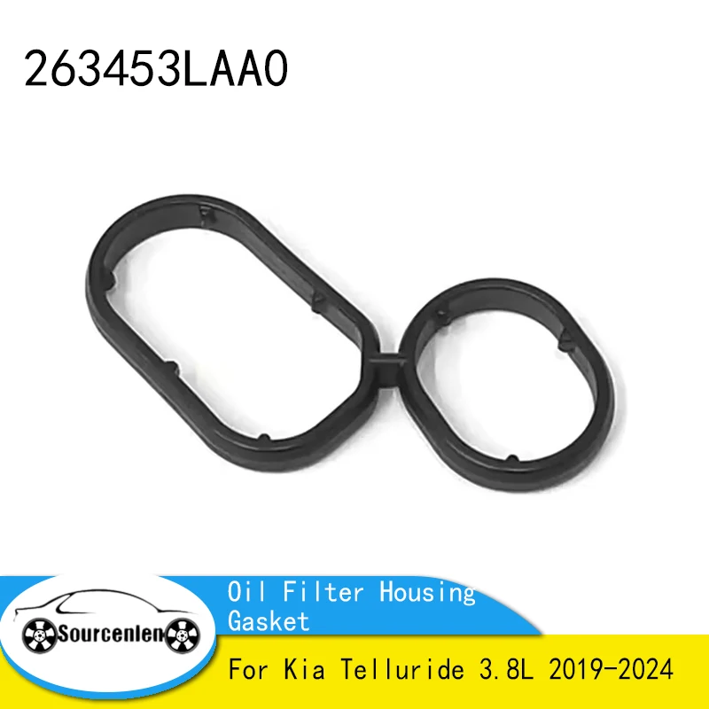 

Engine Oil Filter Housing Gasket 263453LAA0 26345-3LAA0 for Kia Telluride 3.8L 2019-2024