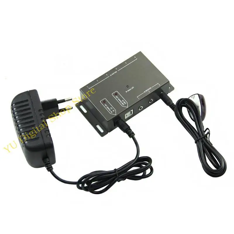 96BA IR Extender Remote Control Remote Control 1 Receptor 8 Adaptador qualidade Remote Remote Remote Remote IR Blaster