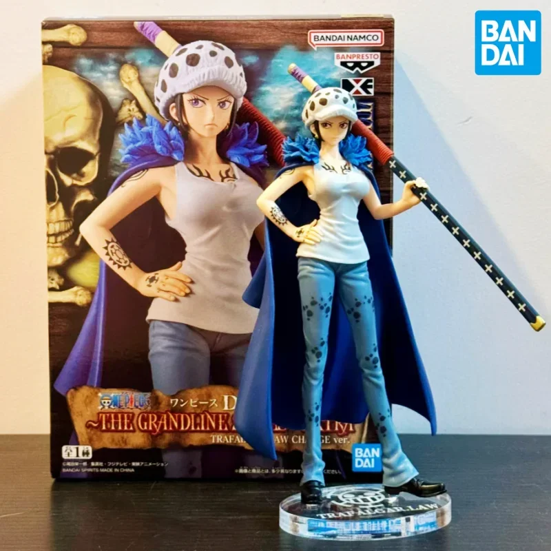 In Stock Original Anime  One Piece Dxf～the Grandline Series～extra Trafalgar.law Change Ver Action Figure Pvc Toy 16cm Doll