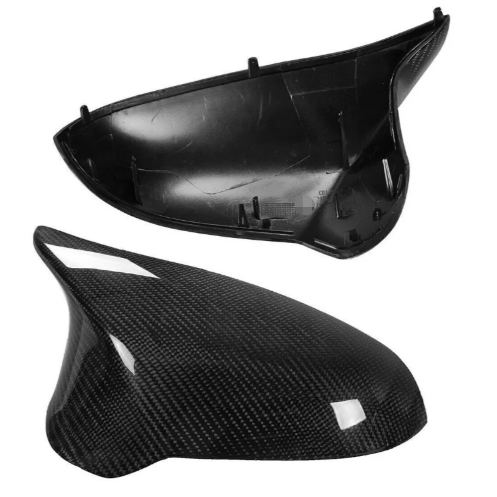 

Bull Horn Rearview Mirror Shell Cover Carbon Pattern for BMW F80/M3/F82/M4 15-18