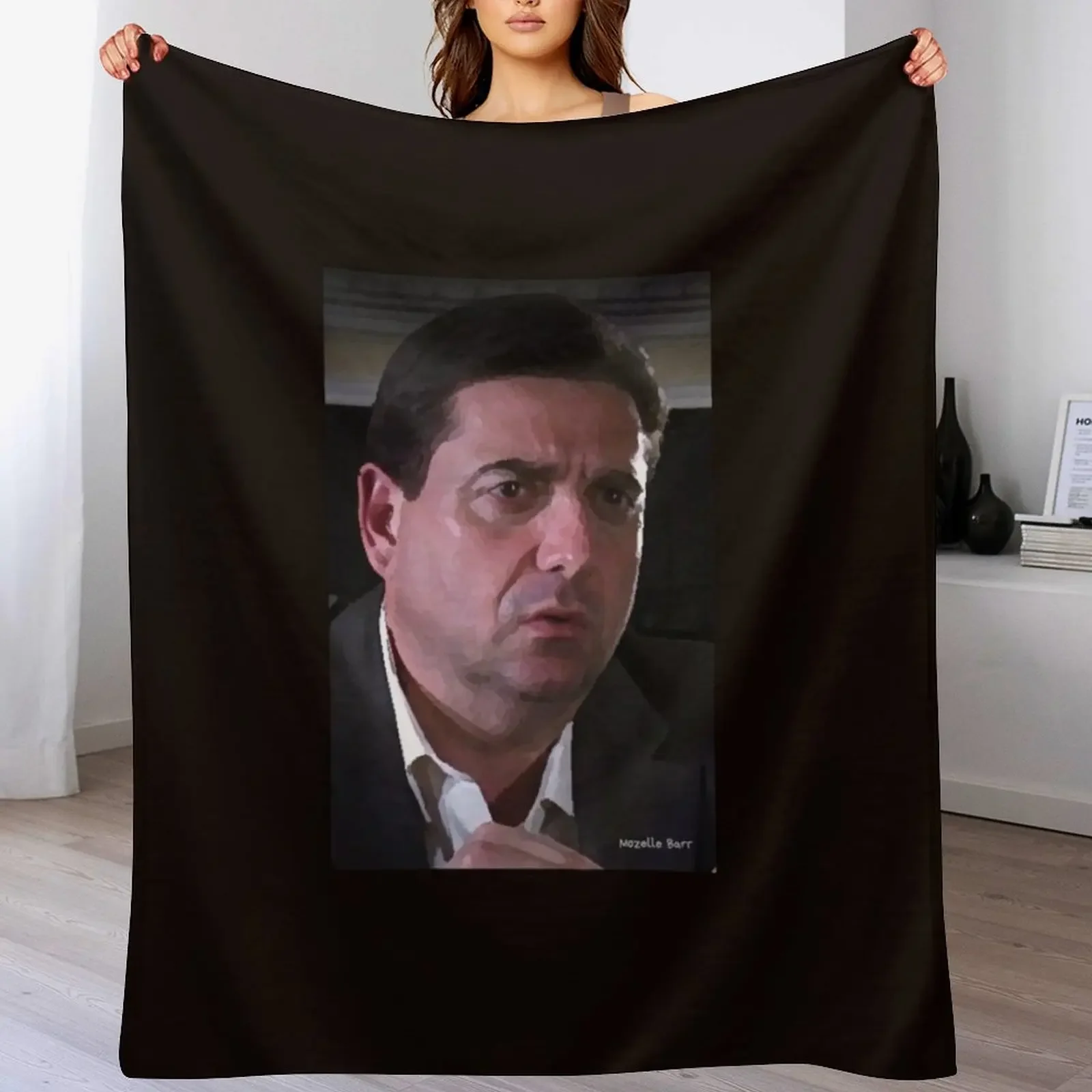 Steve DiSchiavi of The Dead Files Show Throw Blanket Anti Shedding Soft Fuzzy Blanket for Home