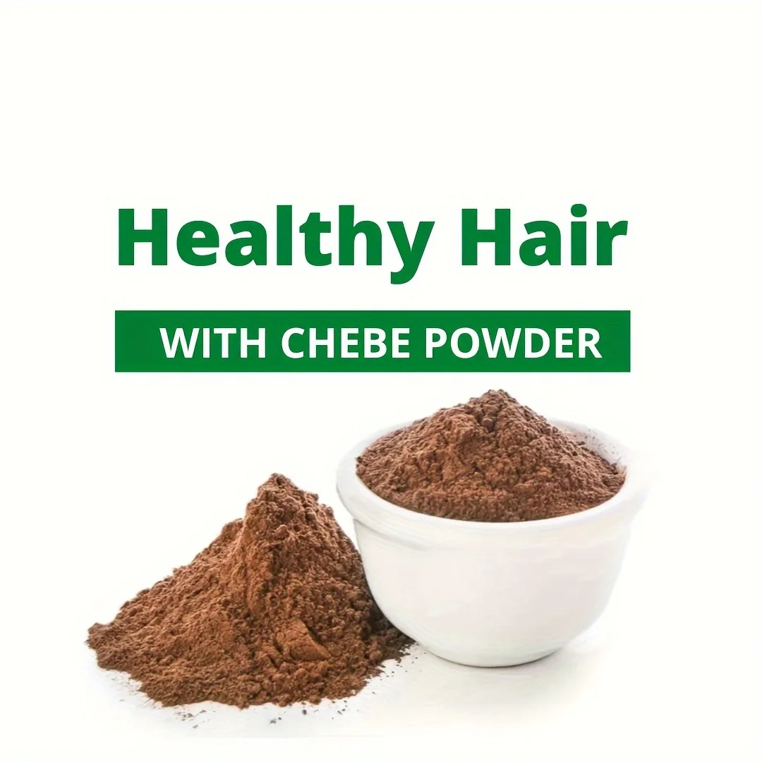 GZE Chebe Powder - Contains Natural Ingredients Promotes Strong and Healthy Hair Strengthens & Thickens,Formulated for Dry Hair