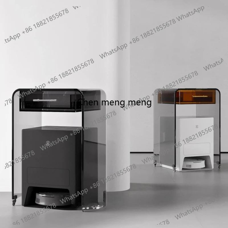 

Acrylic shelf, mobile sofa, floor storage cabinet, trolley R