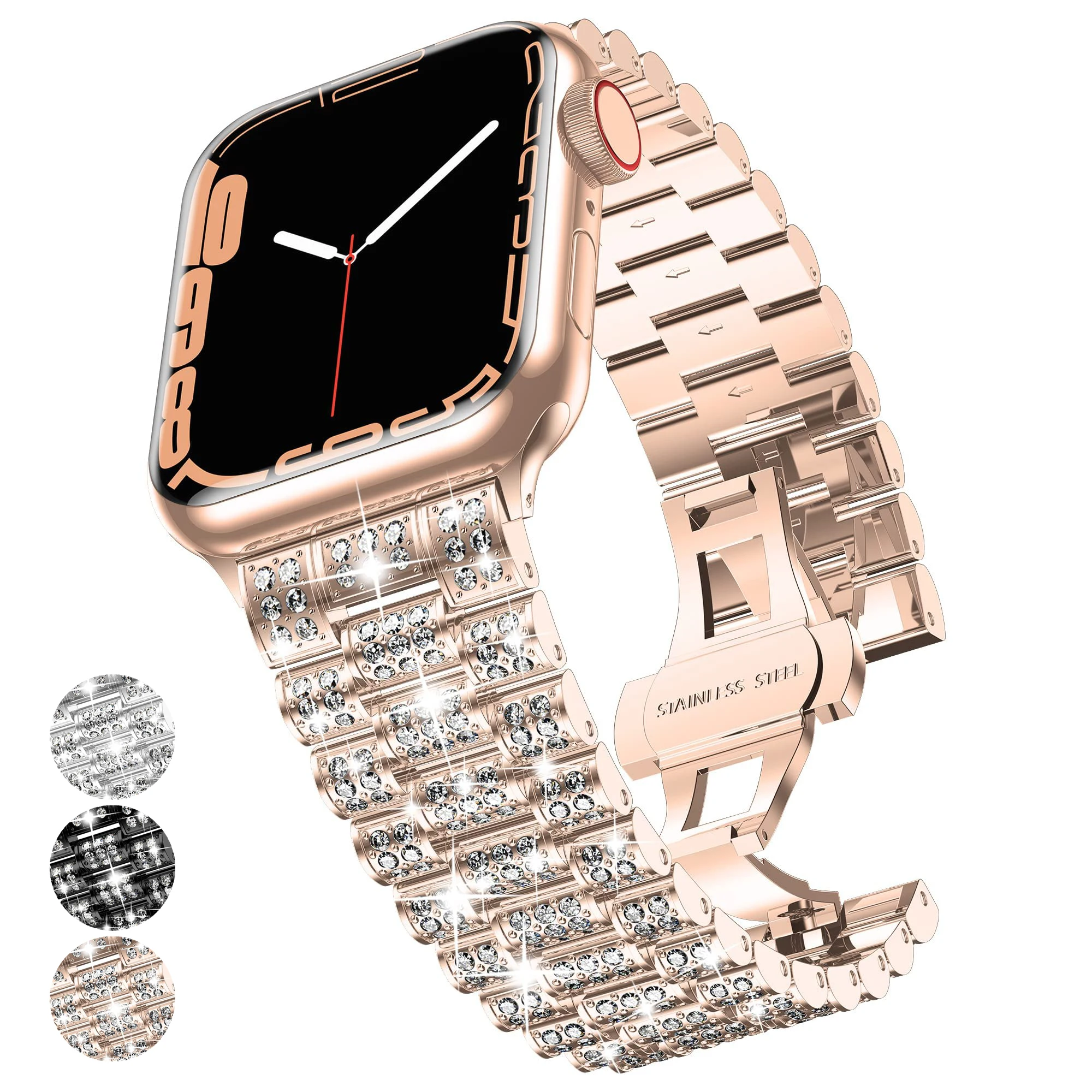 Apple Watch Luxury X - 애플 워치용 다이아몬드 스트랩, 울트라 럭셔리