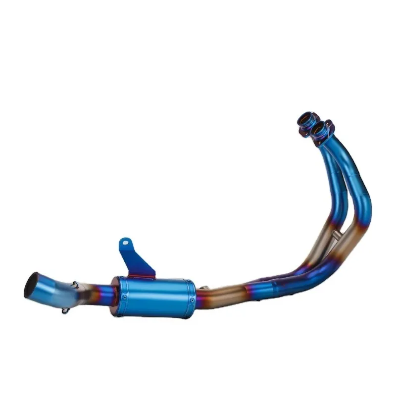 For Yamaha YZF-R7 Performance Exhaust Racing Slip-On Line Motorcycle Muffler 51MM with Catalyst New Condition