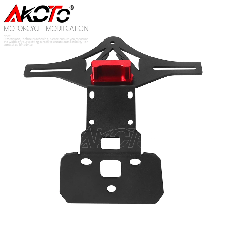 Fixed Tail Tidy Fender Eliminator For CFMOTO 675SR-R 675SR 675NK NK675 675 SR R NK Motorcycle License Plate Holder Accessories
