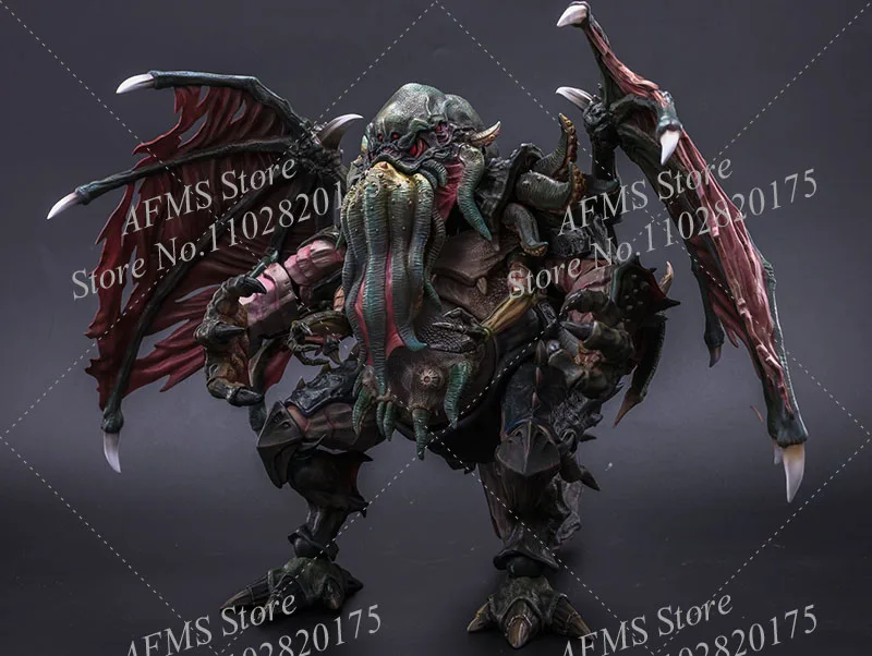 STARC ของเล่นคอลเลกชันคธูลูโบราณ Deep Sea Monster Sleeping God ใต้น้ํา 28 ซม.Action Figure ของเล่น