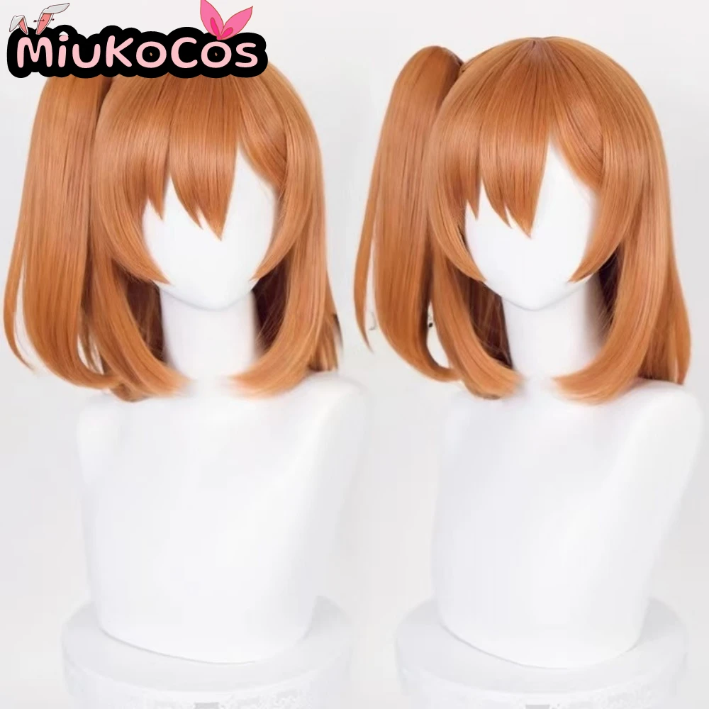 재고 있음 Honoka Kousaka 코스프레 가발 MiukoCosplay Anime LoveLive! 코스프레