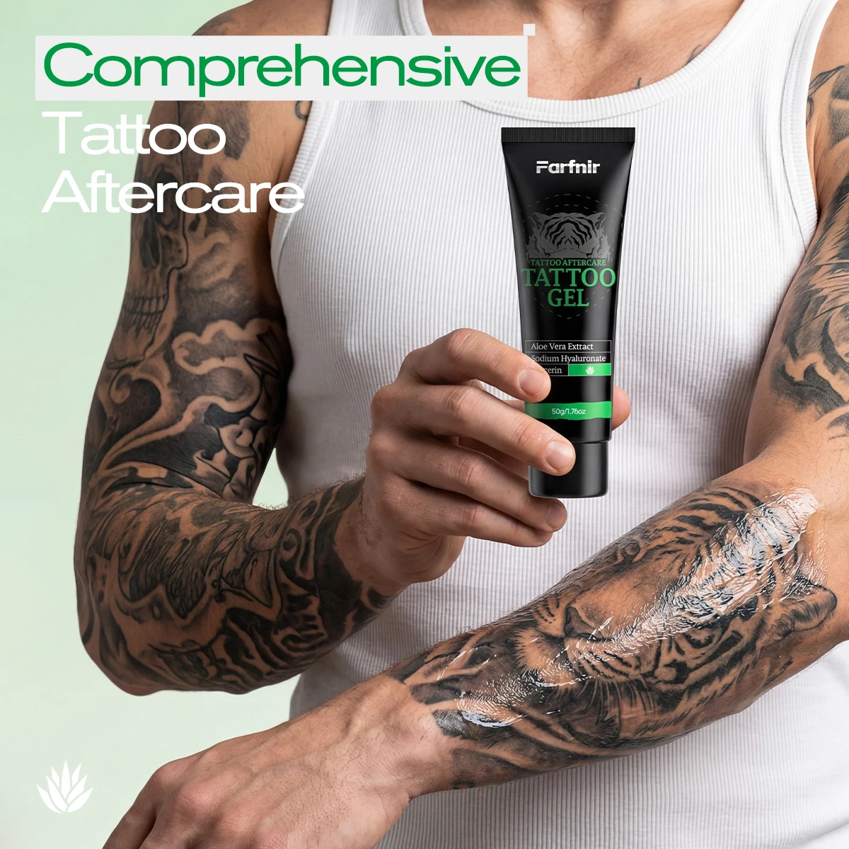 Tattoo Cream Brightens Skin Tone, Provides Long-Lasting Hydration and Moisture, Suitable for Daily Tattoo Care