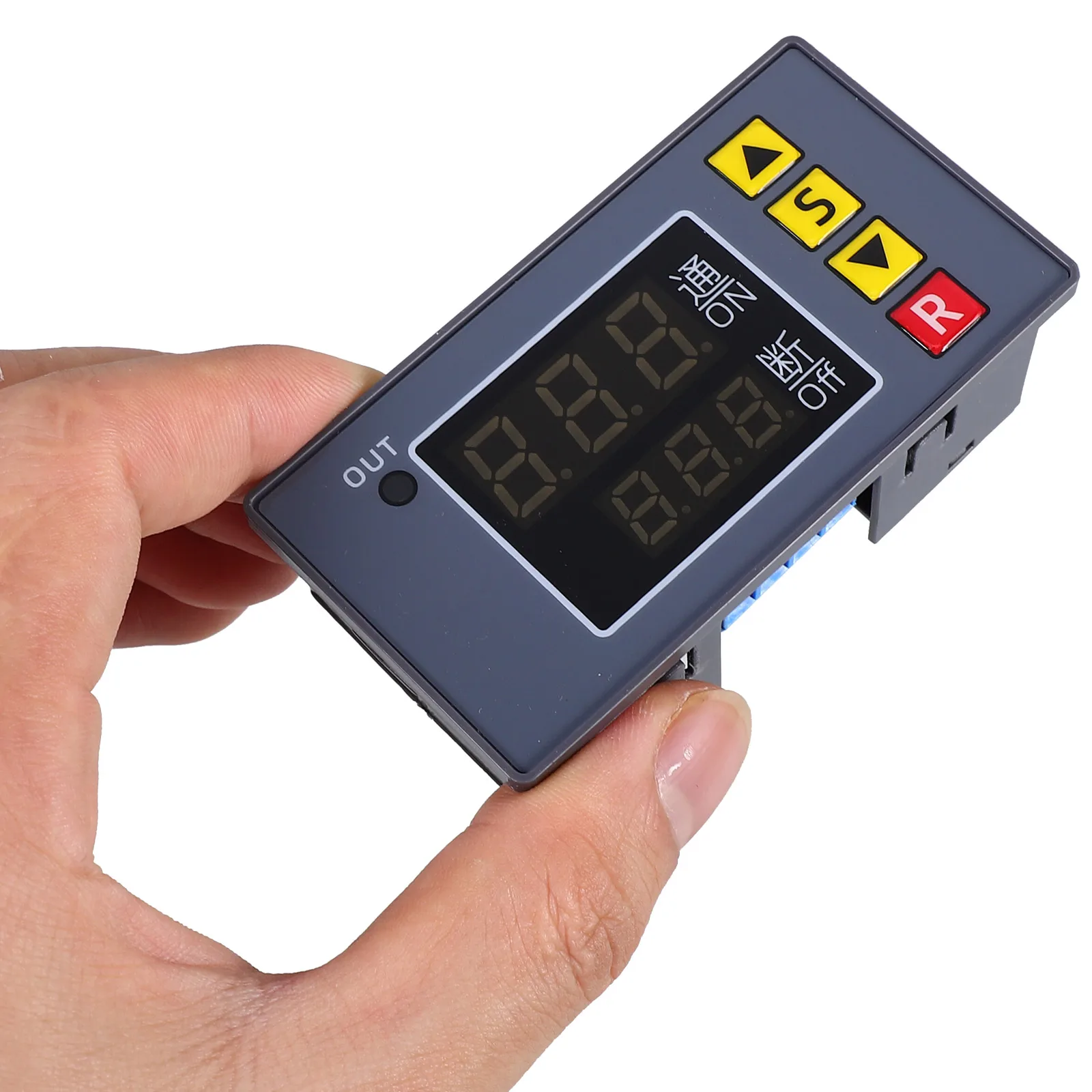 

Delay Timer Cycle Automotive Replacement Relays Press Switch Start Light Control Module Plastic