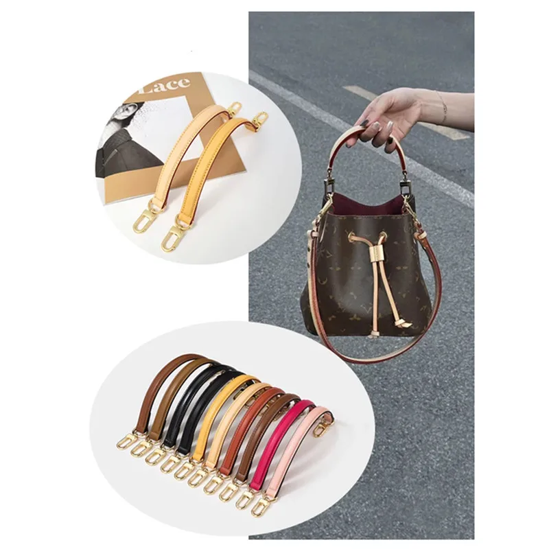 

For LV Neo Bucket Bag Leather Bag Handle Accessories Portable Shoulder Belt Tote Bag Strap Short Strap DIY Modification Parts
