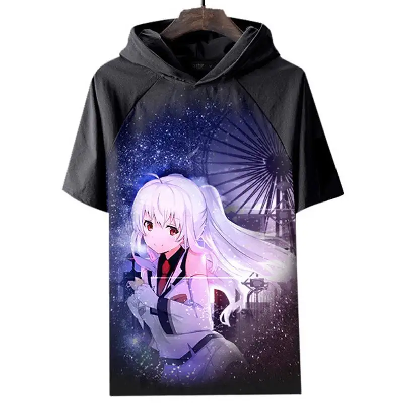 

Новая футболка с капюшоном Memory Plastici ort Sve, 3D-печать, трансграничная одежда, полиэфирное волокно, не выцветает, дышащая