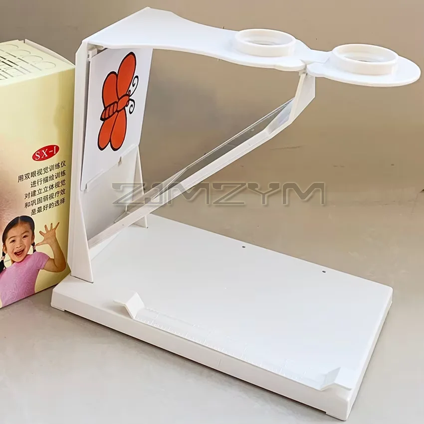 1Zestaw stereoskopów Cheiroscopes Amblyopia Trainer Vision Tester Narzędzia — 2