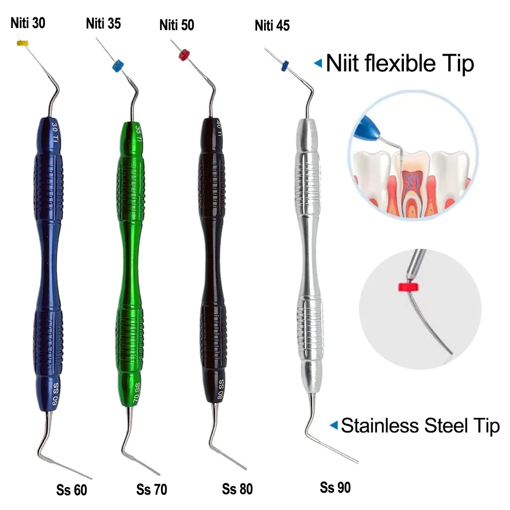 

Dental Gutta Percha Filler Hand Plugger for Root Canal Vertical Pressure Endodontic Filling Instrument