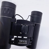 100X22 Portable Hd Zoom 3000M/30000M Binoculars Telescope Powerful Folding Long-Distance Vision Hunting Outdoor Camping Sports