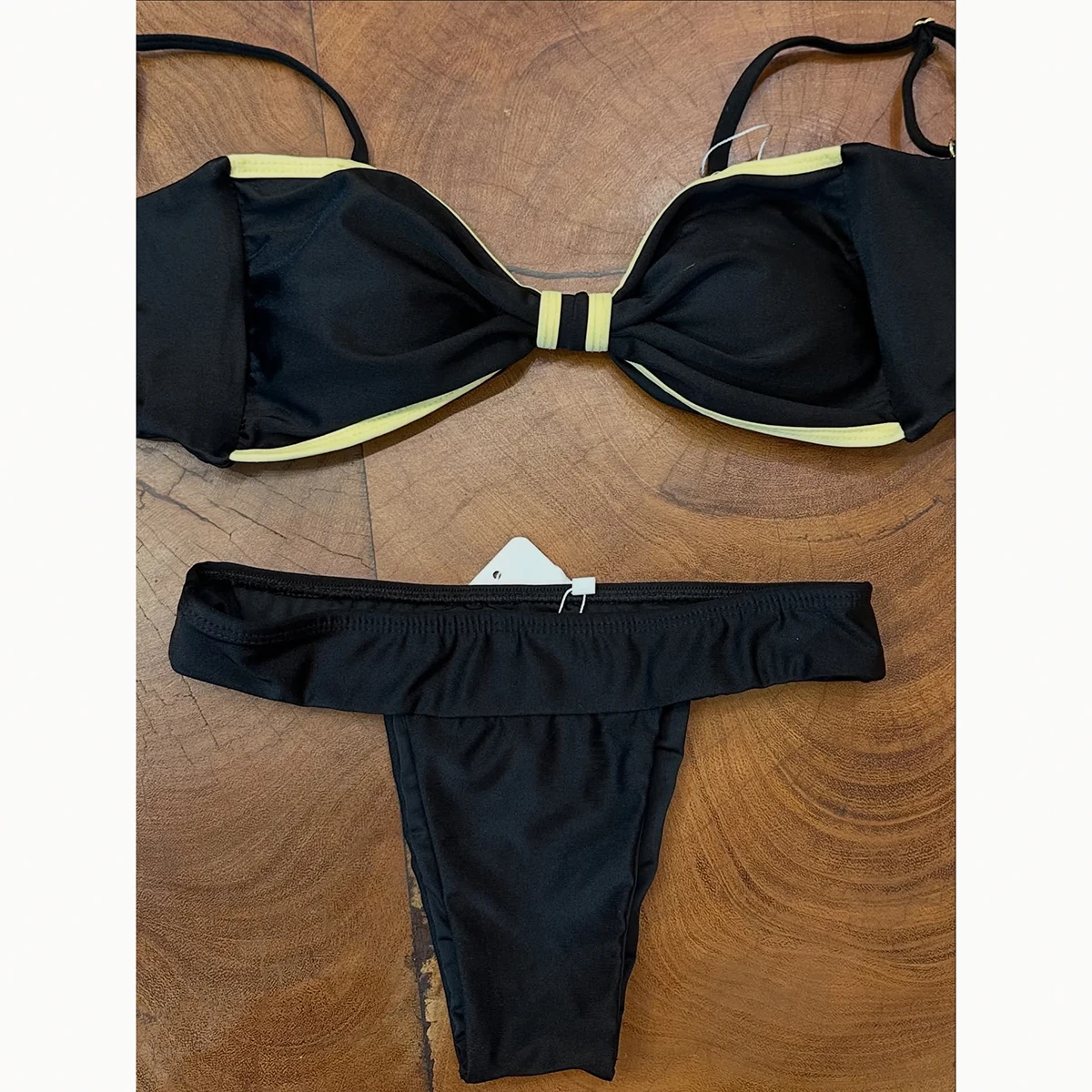 

Bandeau Bikinis 2026 Sexy Women Swimsuit Swimwear Female Thong Solid Bikini Set Biquini Bathing Suit Swimming Suit Beachwear