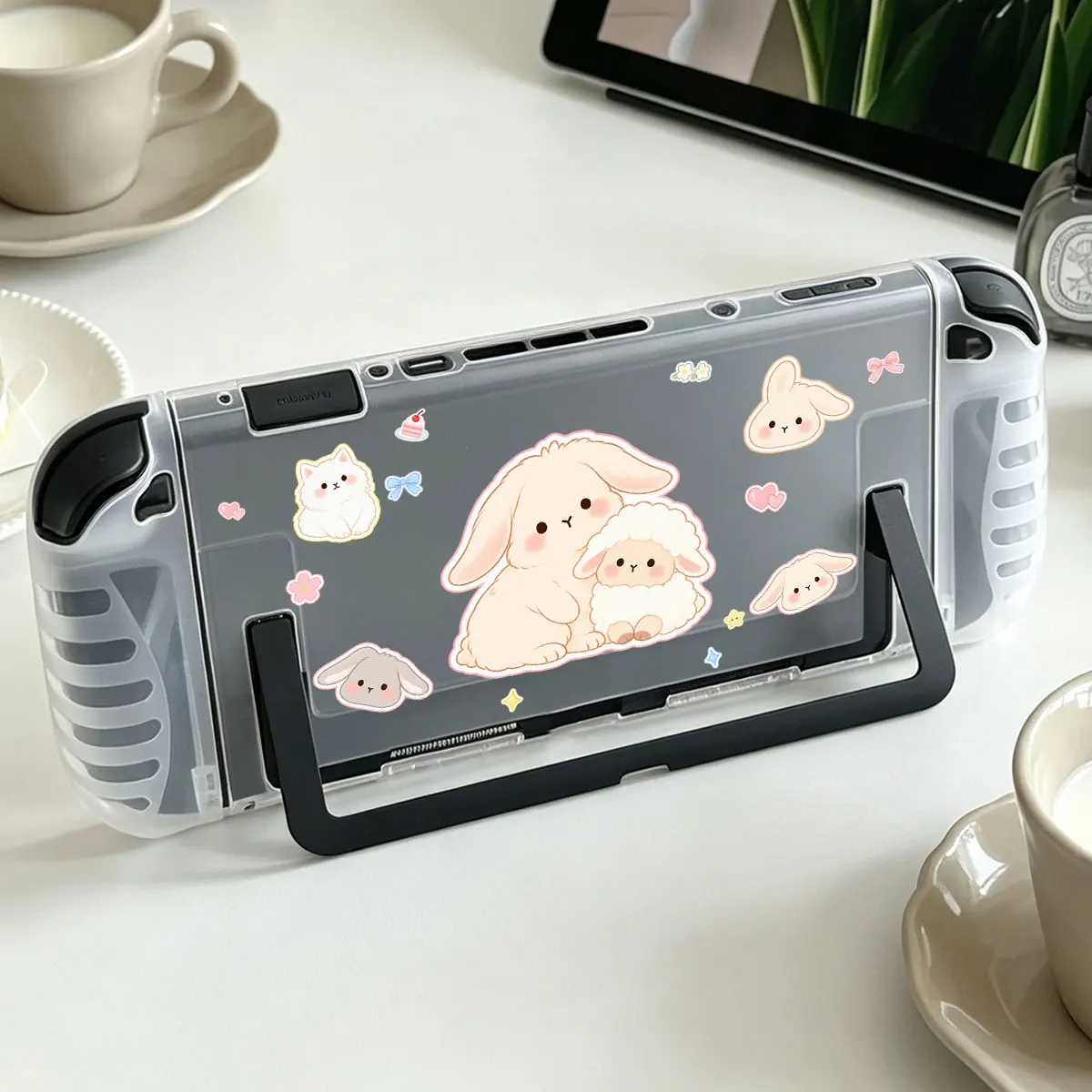Anti‑Yellowing Clear Acrylic Case Detachable Joy-Con Split-type Housing for Nintendo Switch 2 NS2 Console Dockable Base