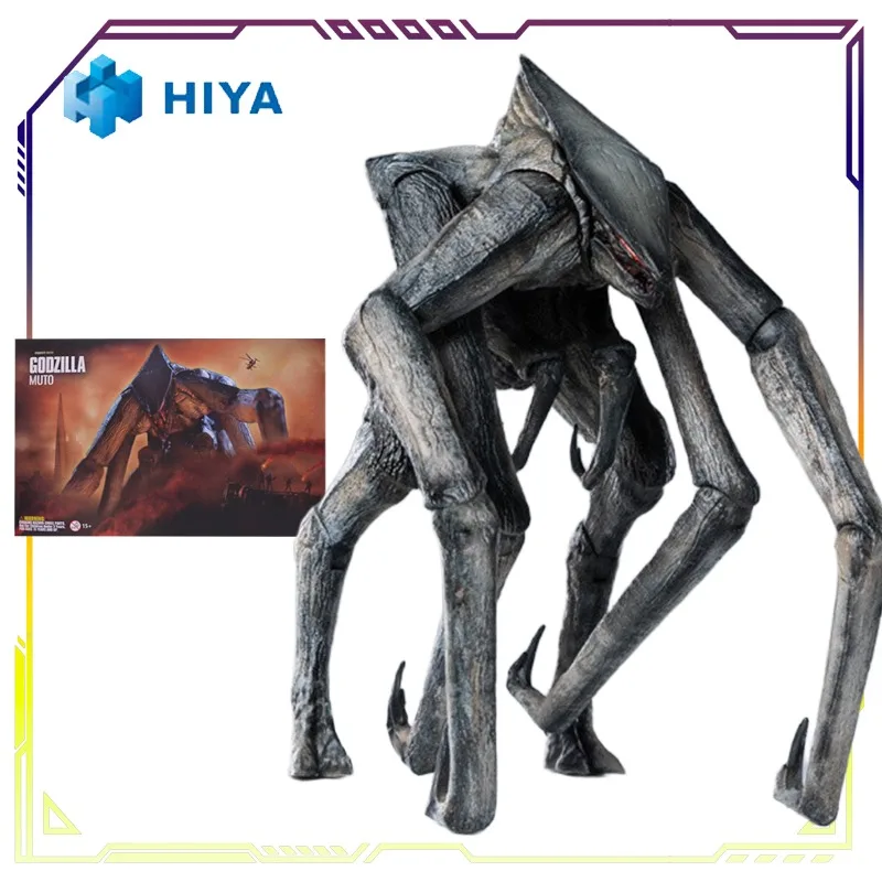 HIYA Original último valor Godzilla 2014 serie femenina Muto modelo de figura de acción juguetes modelo móvil adornos regalos para niños